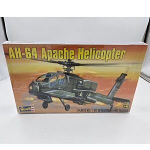 Revell AH-64 Apache Helicopter Model Kit 1:48 Scale Skill 2 Age 10+ New Sealed
